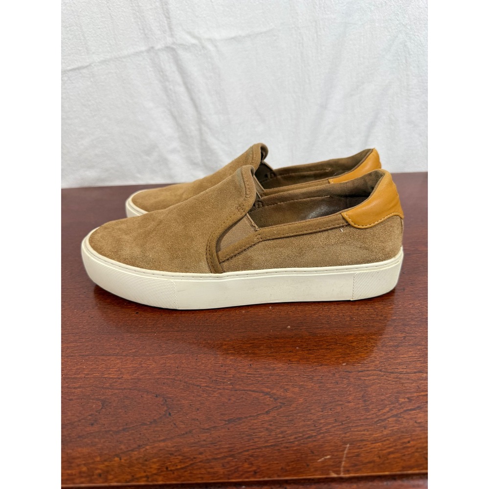 UGG Cahlvan Slip On Sneakers Womens 9.5 Chestnut Suede Leather 1121613 - Picture 5 of 11